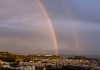 Double Rainbow in Rhodes Nov. 26, 2018 (Photo)