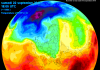 Temperature at 850 hpa from Nov 18 to 28, 2018 (Video)