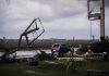 A woman killed by a big Tornado near Rome (Video)