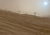In the Pyrenees, sand from the Sahara turns snow into gold (Photos)