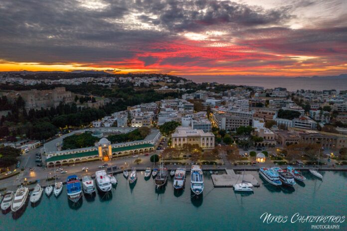 Rhodes Port, Mandraki - Photo credit: Nikos Chatzipetros