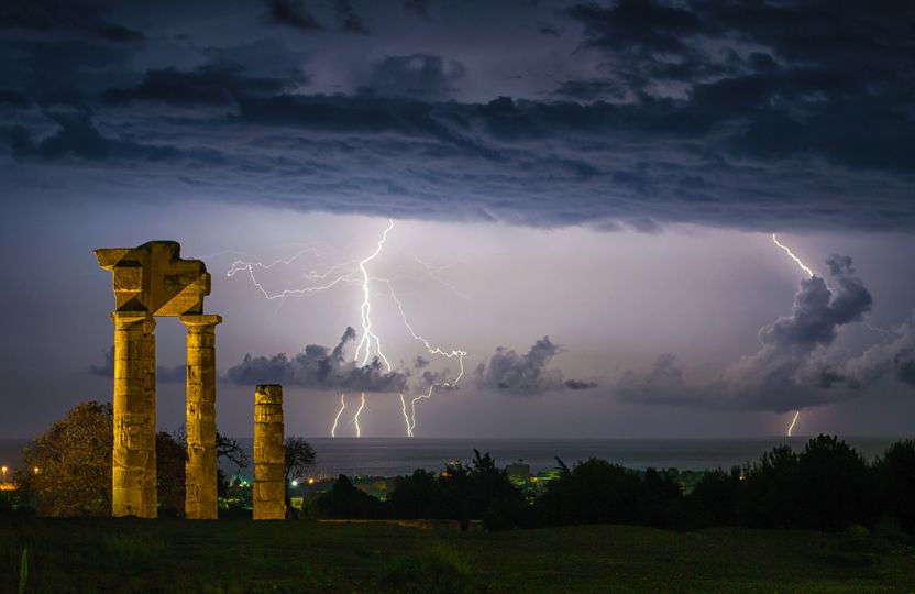 Έκτακτο Δελτίο Επιδείνωσης Καιρού – Πρόγνωση Π/Σ/Κ – 3/4/5 Νοεμβρίου Ρόδος - Φώτο Stavros Kesedakis