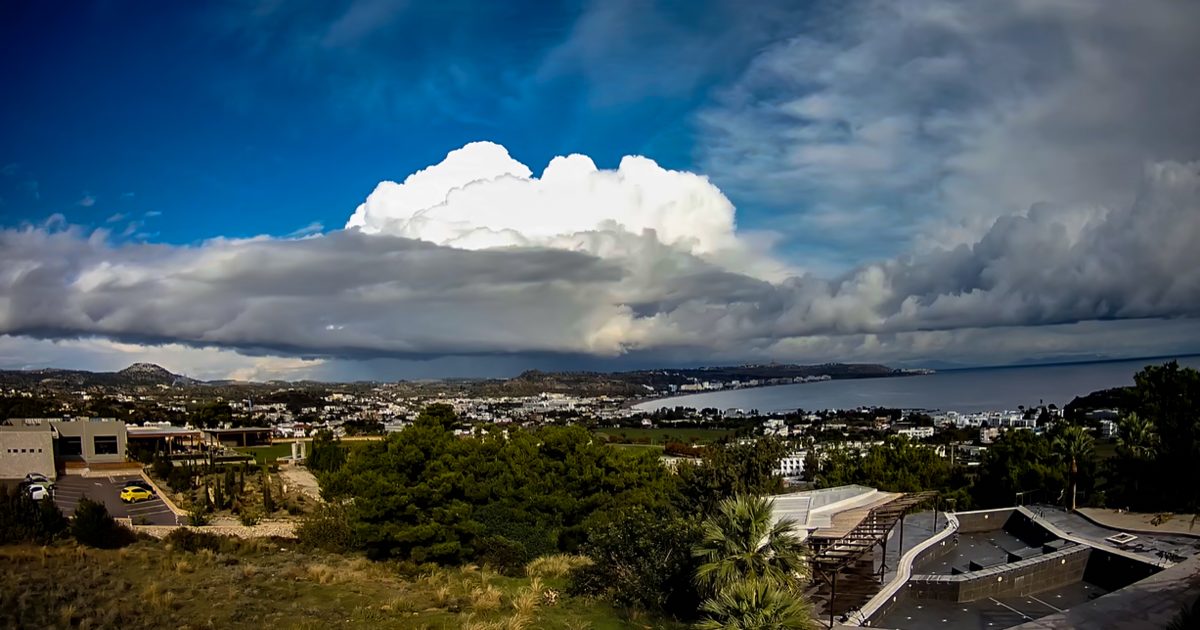 Ρόδος- Πιθανές Καταιγίδες την Παρασκευή 22 Μαίου
